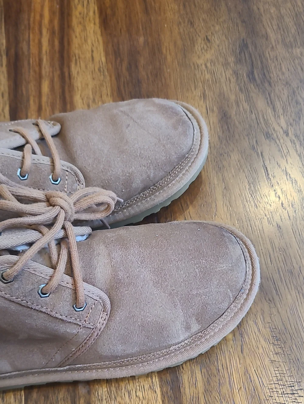UGG Mens Neumel Chukka Boot Chestnut Brown Suede Size 9